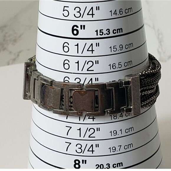 CHICO'S Mixed Metals Ball Chain Watch - Picture 6 of 6